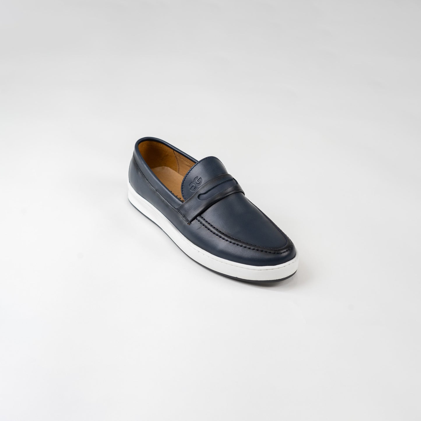 Glooglass™ – Mocassins en cuir Bleu