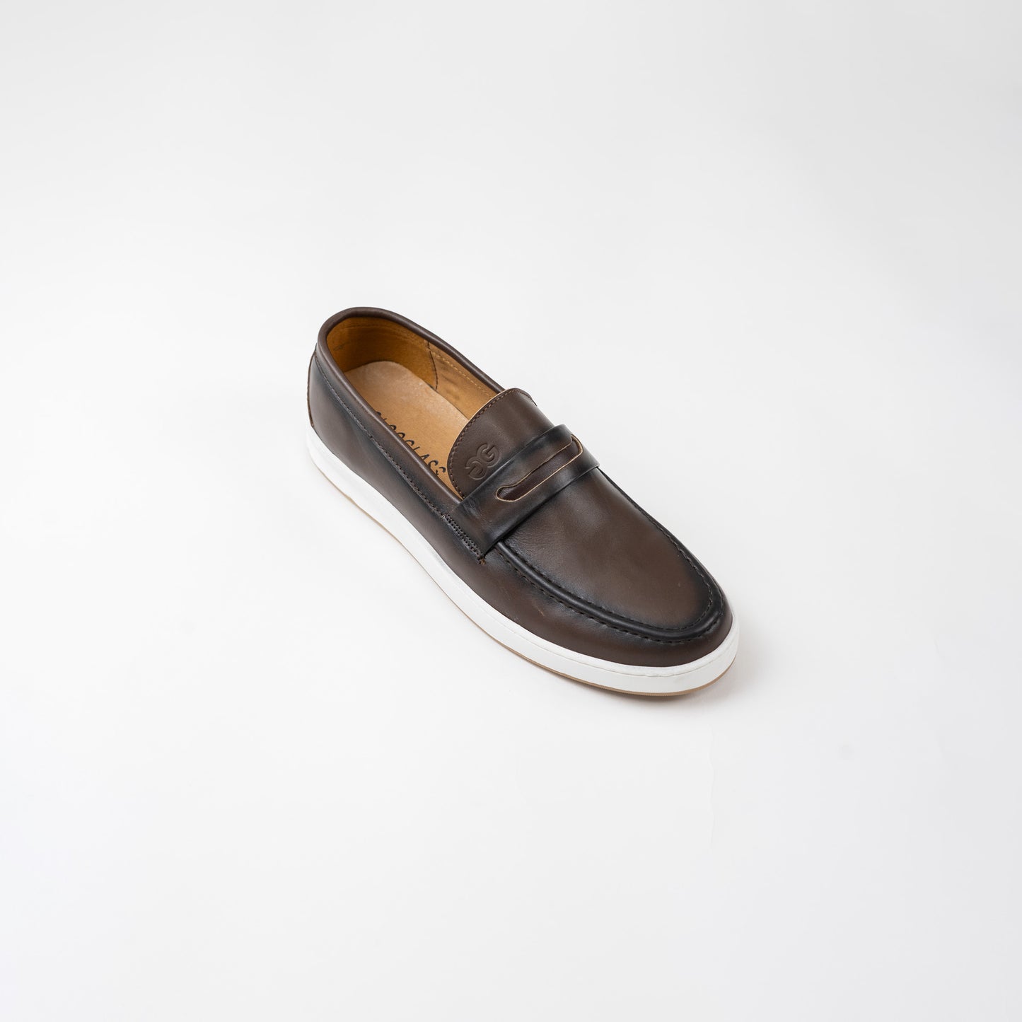 Glooglass™ – Mocassins en cuir Marron