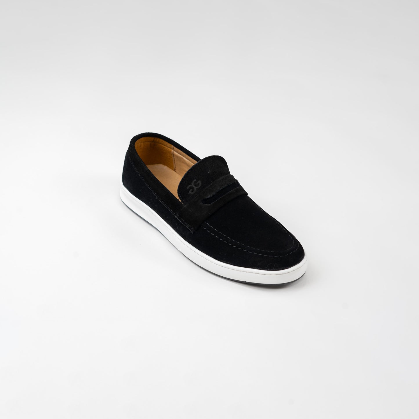 Glooglass™ – Mocassins en daim Noir