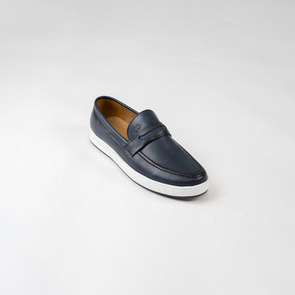 Glooglass™ – Mocassins en cuir Bleu