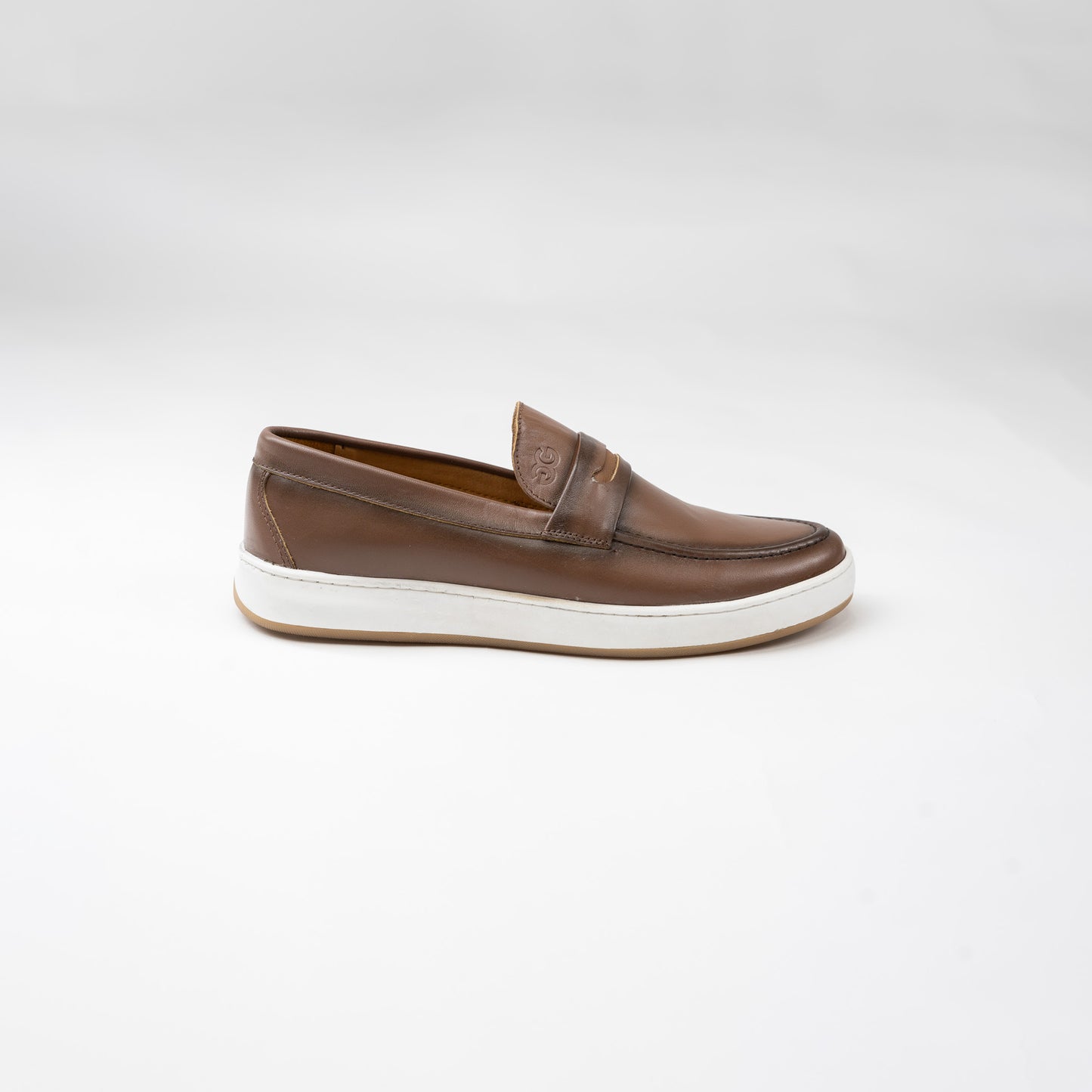Glooglass™ – Mocassins en cuir Tabac