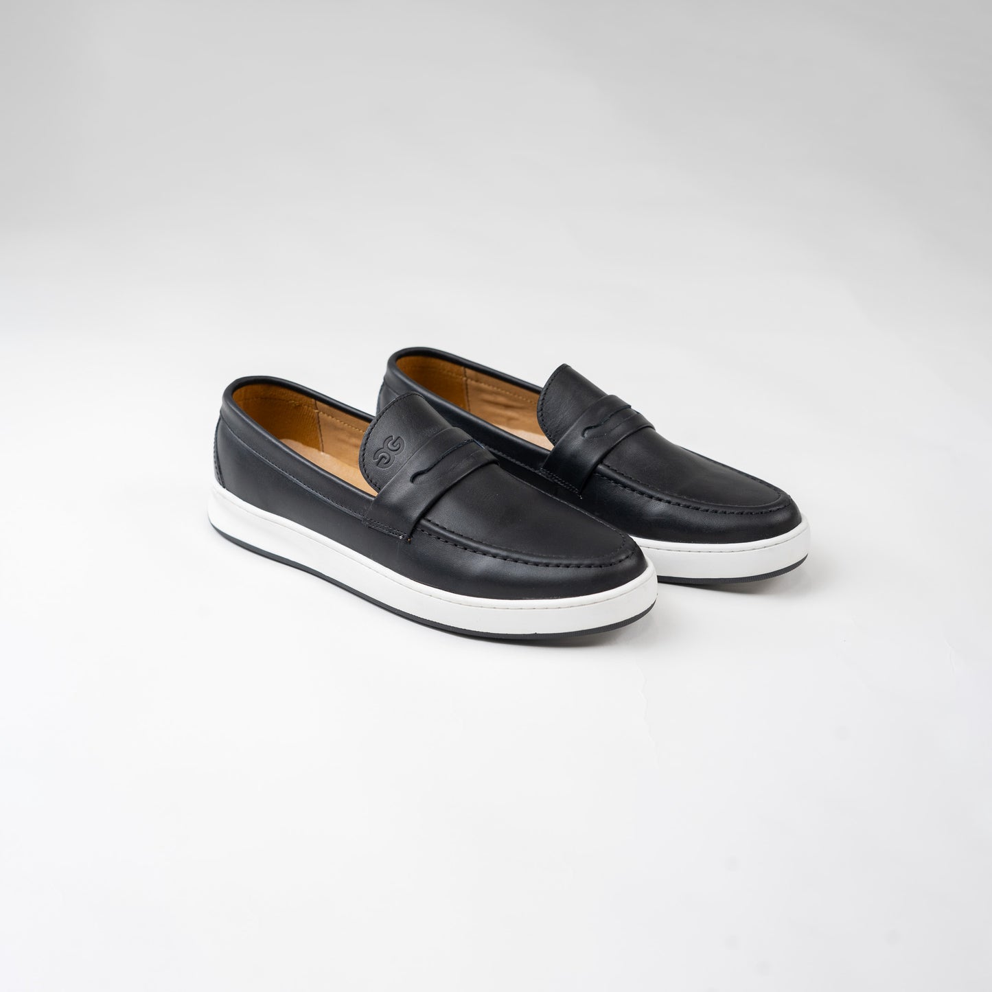 Glooglass™ – Mocassins en cuir Noir