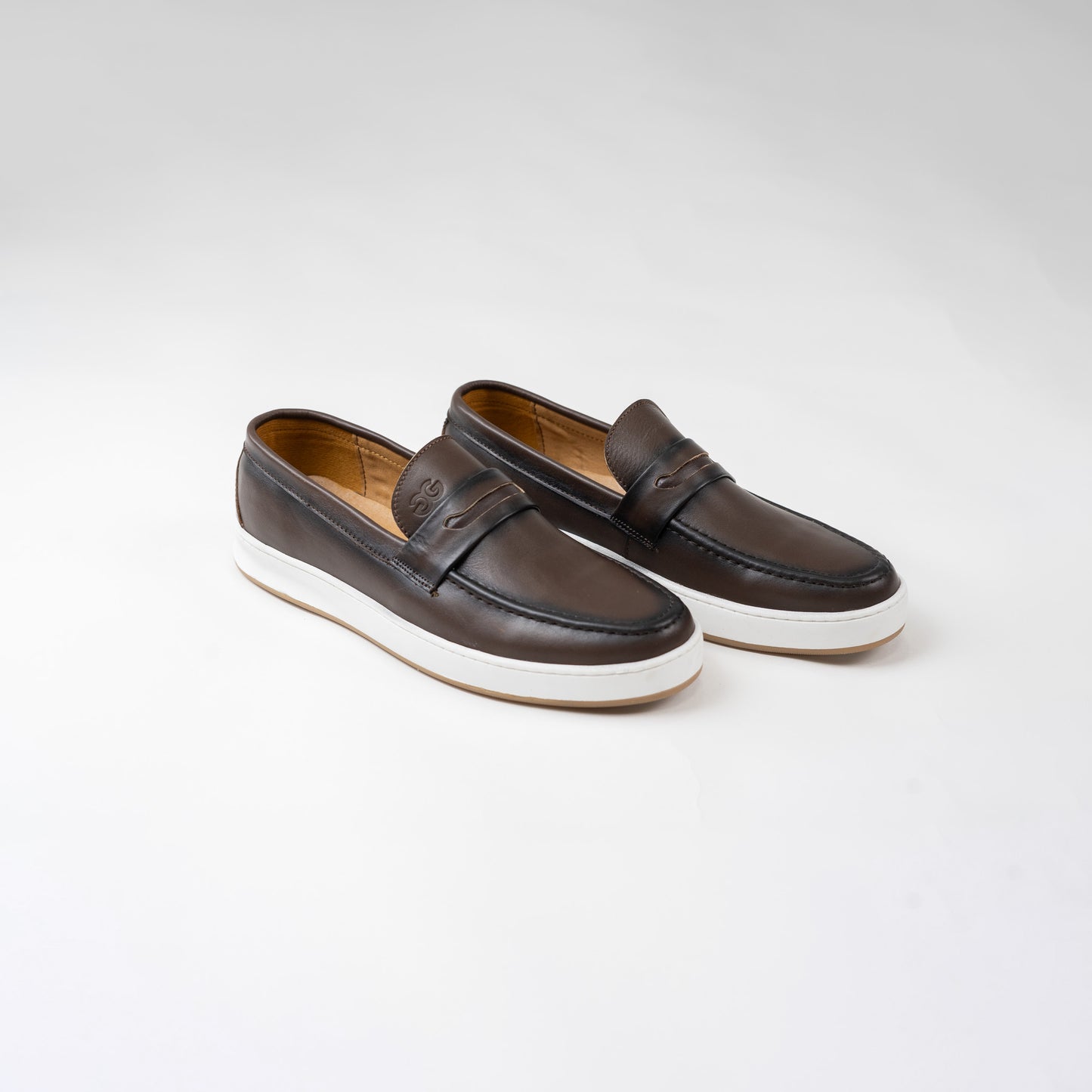 Glooglass™ – Mocassins en cuir Marron