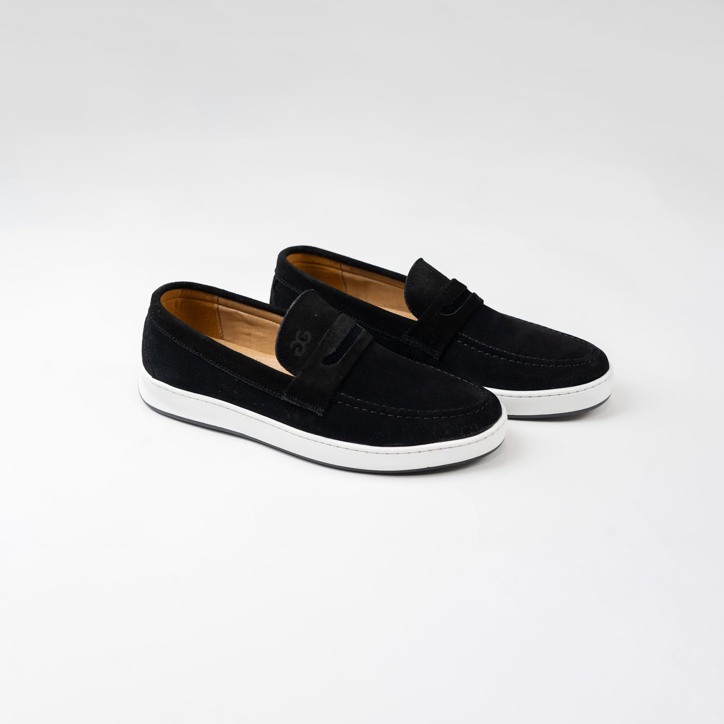 Glooglass™ – Mocassins en daim Noir