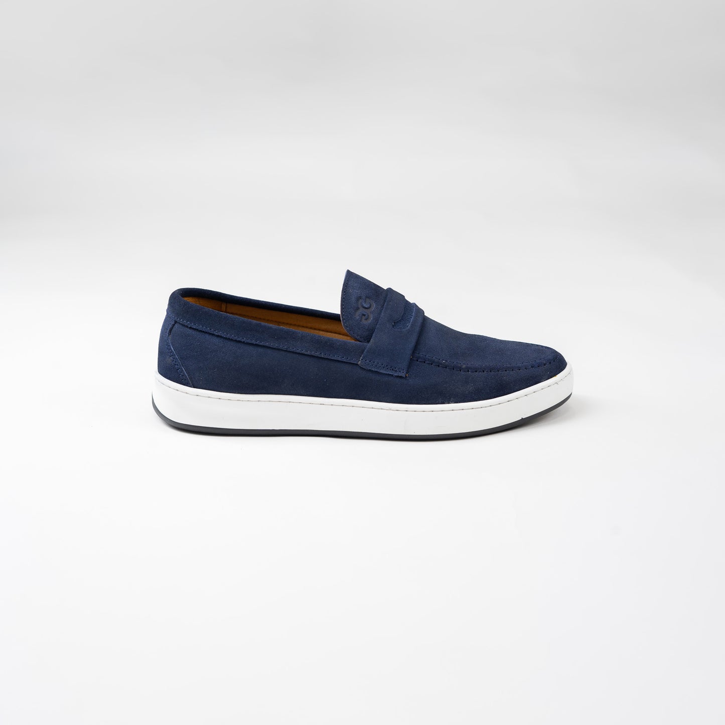 Glooglass™ – Mocassins en daim Bleu