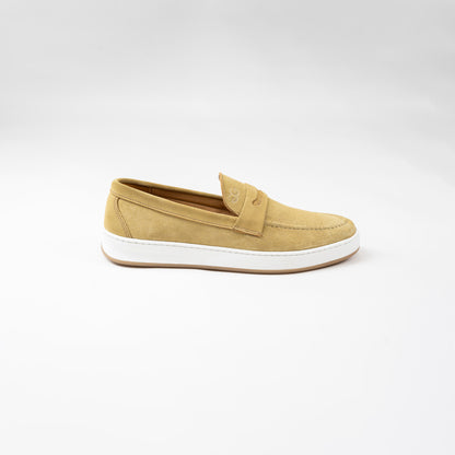 Glooglass™ – Mocassins en daim Jaune