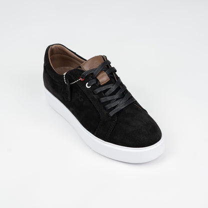 Glooglass™ – Sneakers en daim Noir