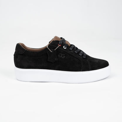 Glooglass™ – Sneakers en daim Noir
