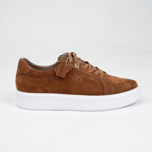 Glooglass™ – Sneakers en daim Marron
