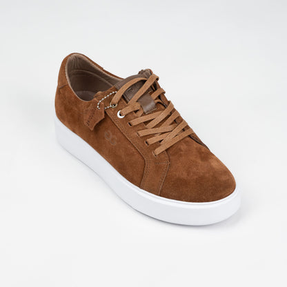 Glooglass™ – Sneakers en daim Marron