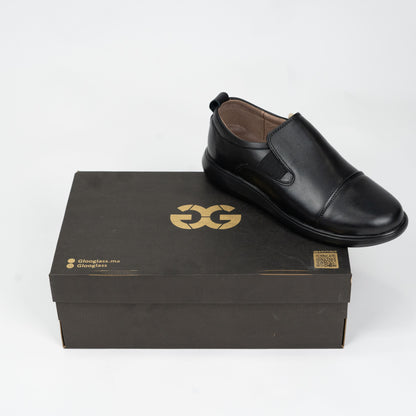 Glooglass™ – Chaussures en Cuir Noir
