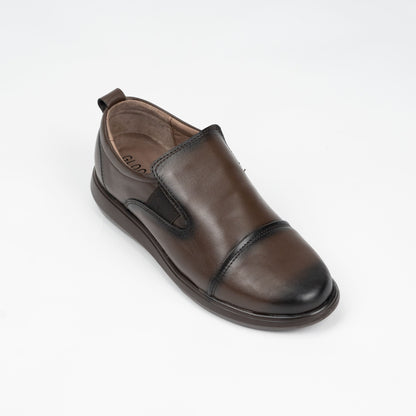 Glooglass™ – Chaussures en Cuir Marron