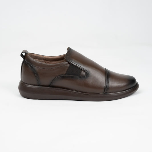 Glooglass™ – Chaussures en Cuir Marron