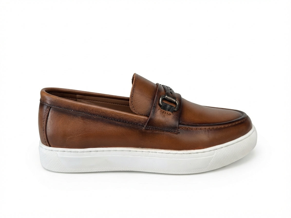 Glooglass™ – Chaussures en Cuir Marron