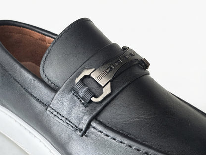 Glooglass™ – Chaussures en Cuir Noir