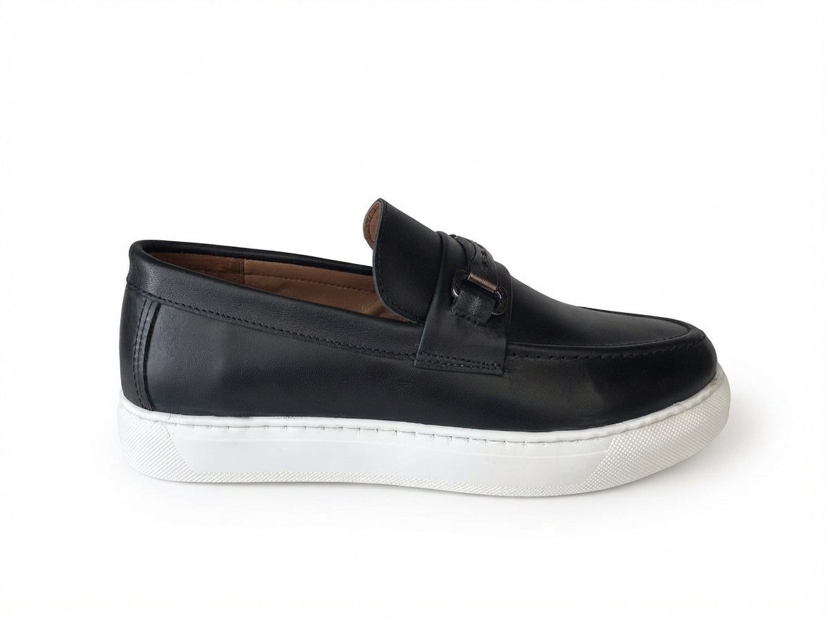 Glooglass™ – Chaussures en Cuir Noir
